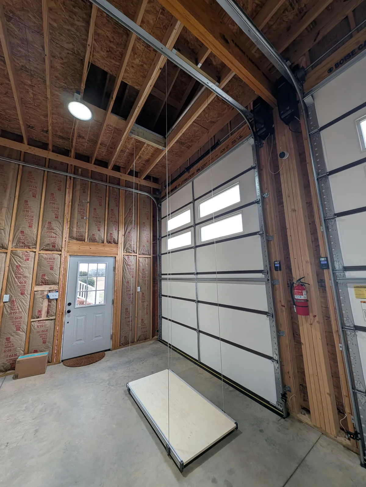 Motorized Attic Lift Installed