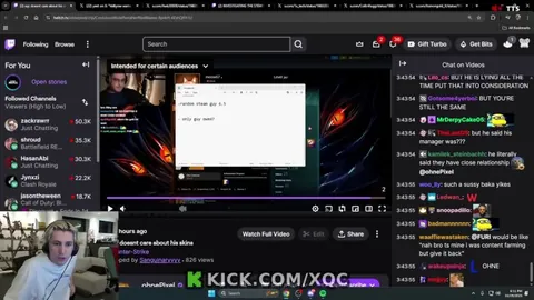xQc found out Stewie2K sold his AK-47 | Gold Arabesque skin without his consent.