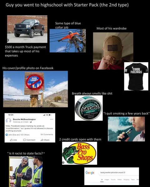 Other Guy you went to highschool with Starter Pack