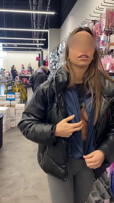 I can’t help but to flash while shopping