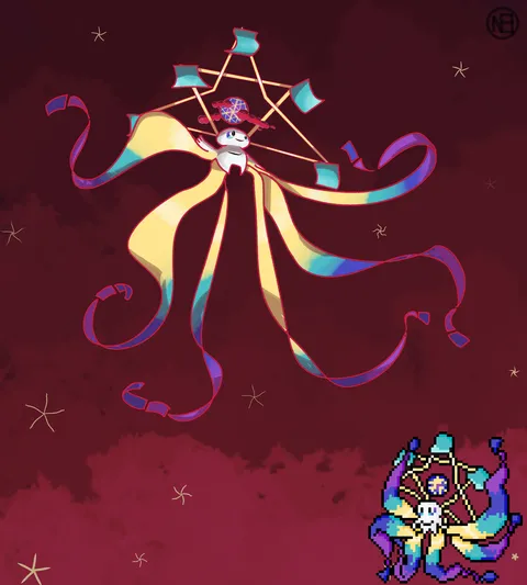 Gigantamax Jirachi I made for a contest