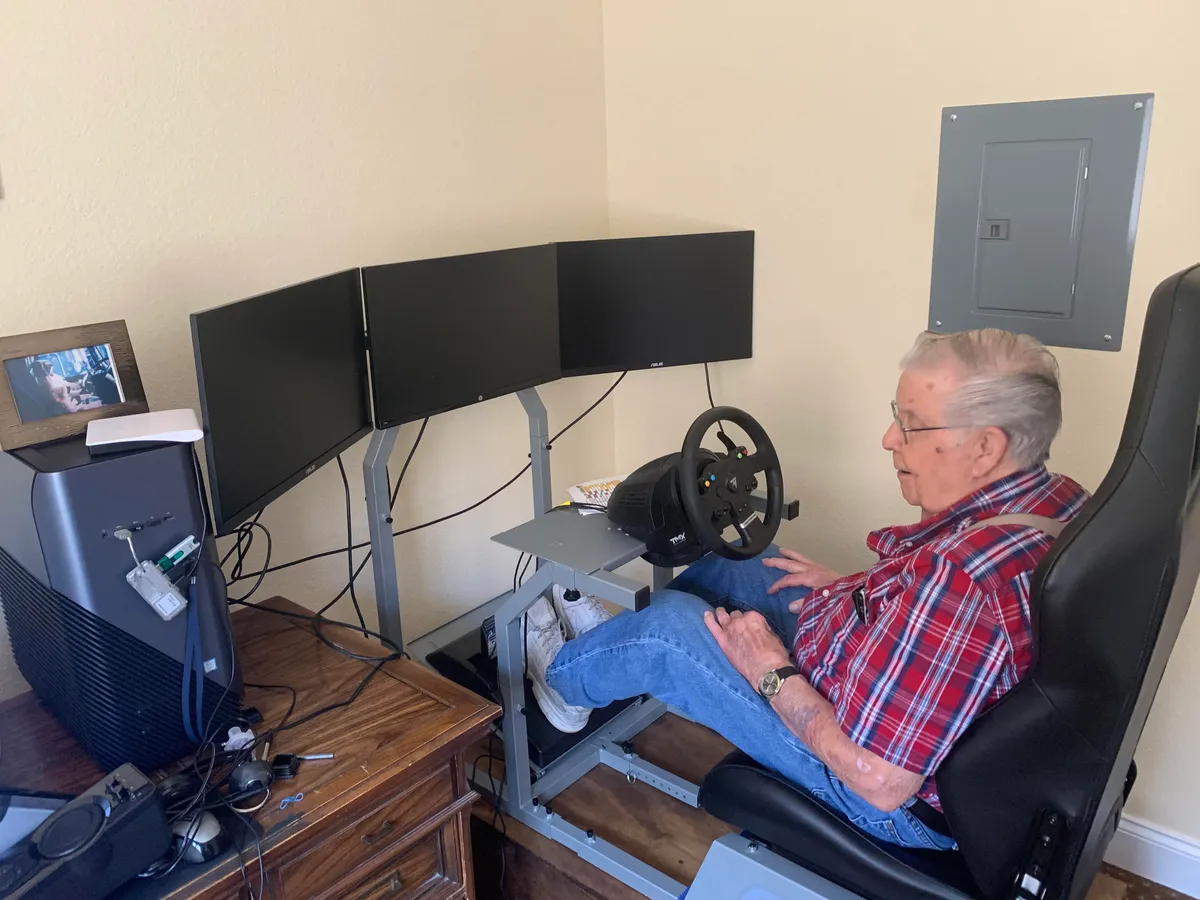 I found out today that my grandpa ordered a better gaming rig than myself and any of my friends