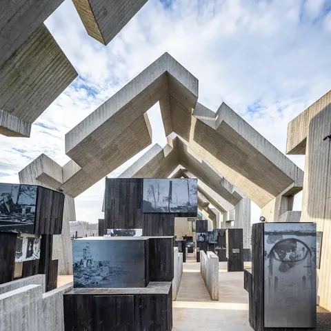 The Mausoleum of Martyrdom of Polish Villages, Poland by Nizio Design International