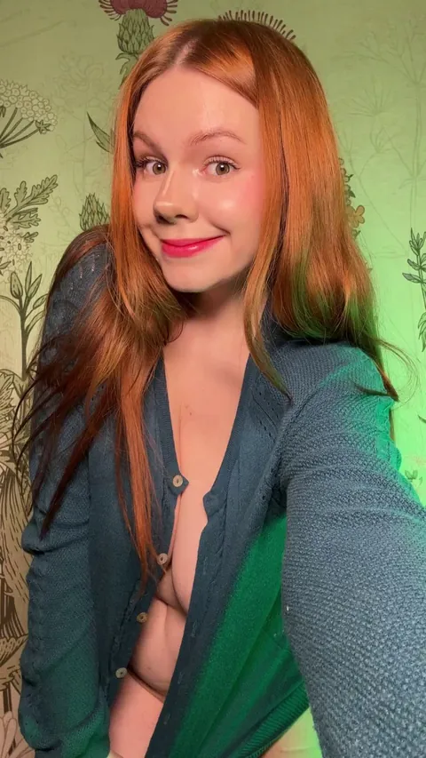 Every wild fantasy begins with a juicy redhead..