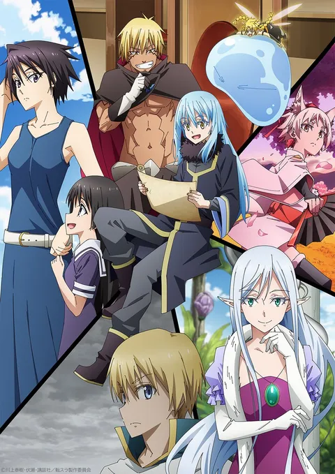 “That Time I Got Reincarnated As A Slime” Season 3 New Key Visual