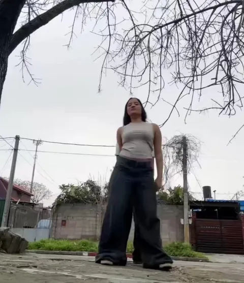Doing tiktok dances
