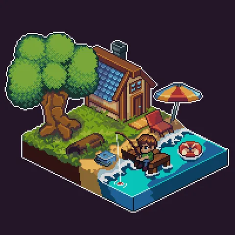 still studying isometric art