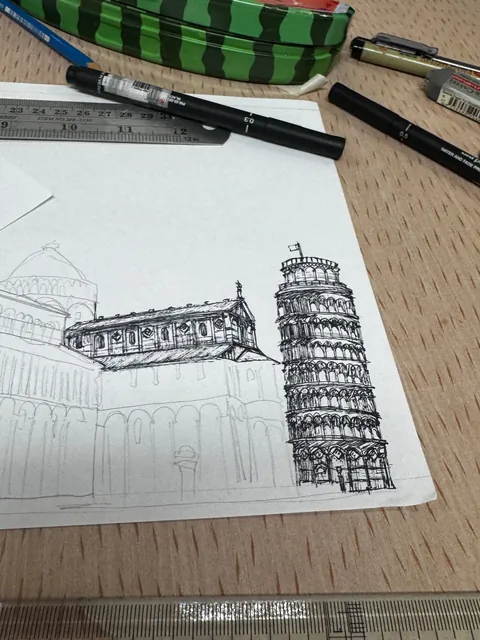 drawings i did for my midterms