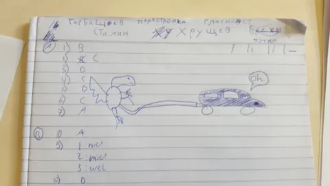 English class was boring