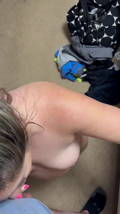 If you have a small dick, I would love to get on my knees for you!