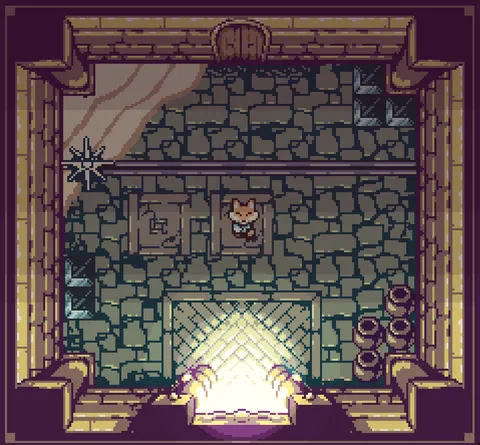 Entrance to Maple Forest's Sand Temple!