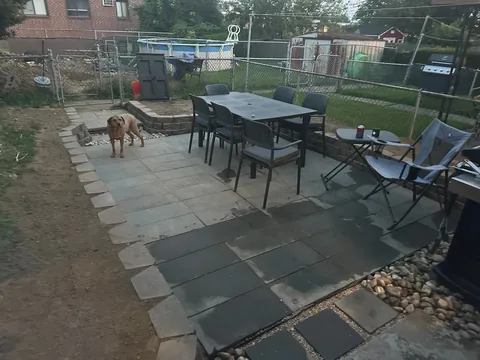 I built a patio