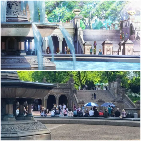 I flew from Japan to New York and went on 3 anime pilgrimages!