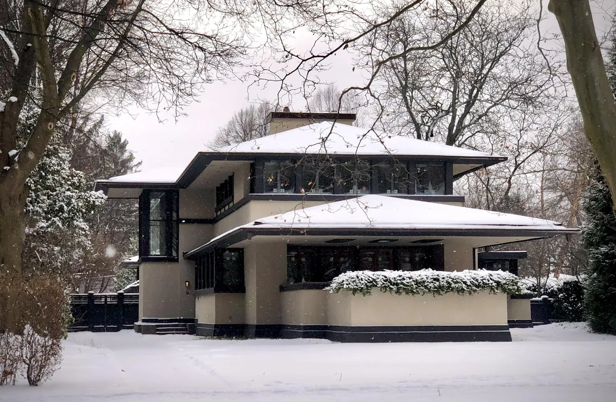 Boynton House by Frank Lloyd Wright. Rochester, NY. 