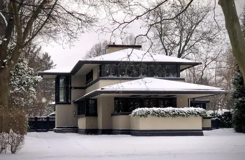 Boynton House by Frank Lloyd Wright. Rochester, NY. 