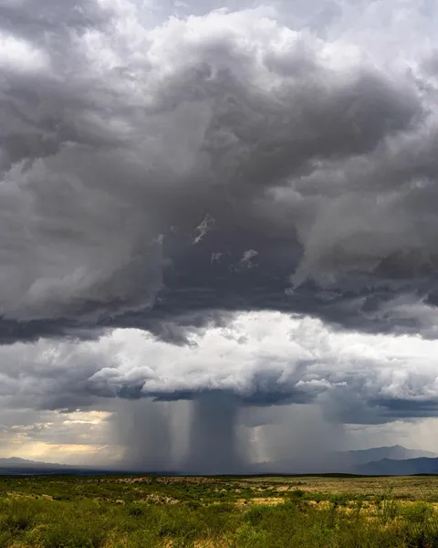 Monsoon in Southern Arizona [2000x2500] [OC]