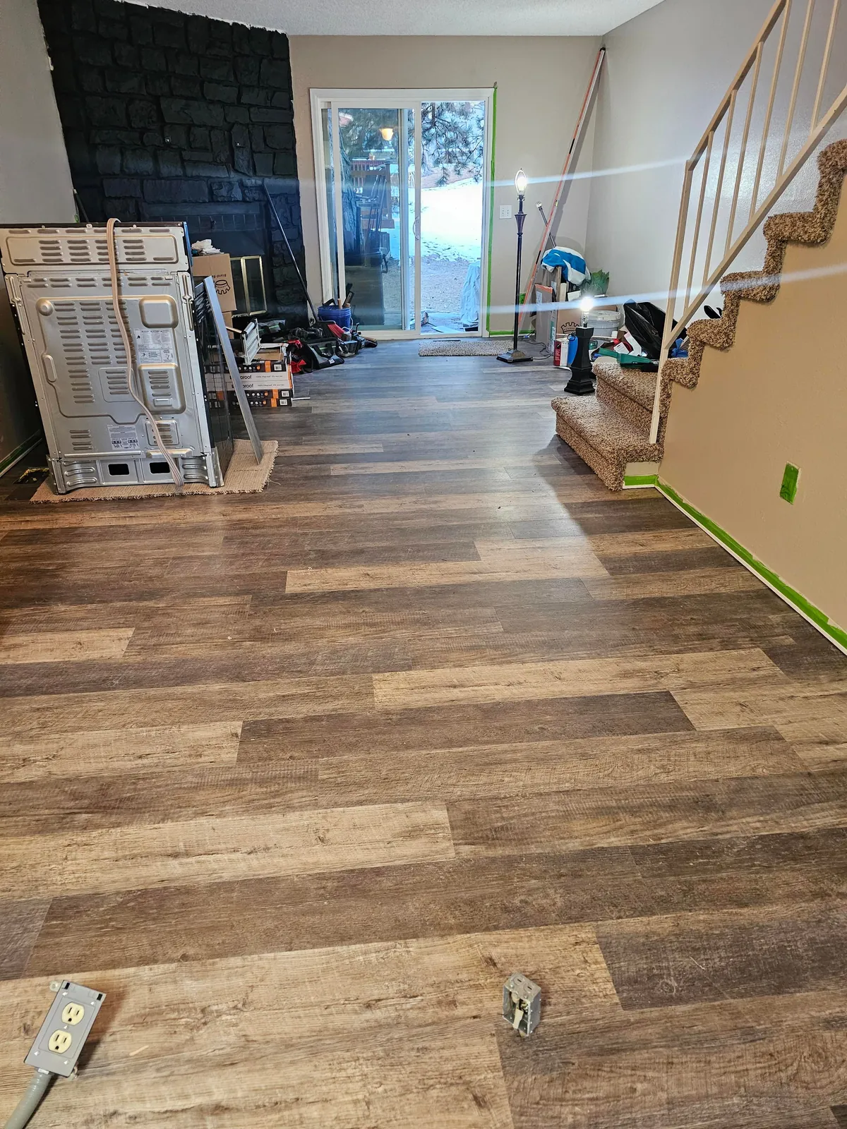 Did a few upgrades to Son's townhome.