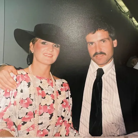 My parents at weddings in the late 80s 💒