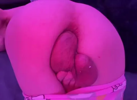 Got bored so I stuffed my own butt