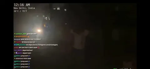 "Save The Kids" founder Sam Pepper being told the young Indian girl he shot at with a firework has lost an eye, instead of accepting culpability immediately claims they started it first.