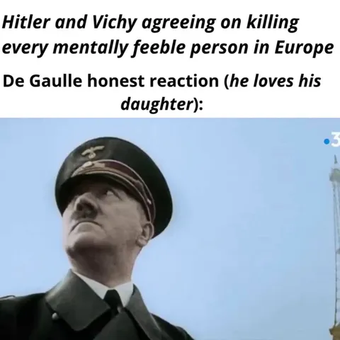 De Gaulle low key did all this for his daughter