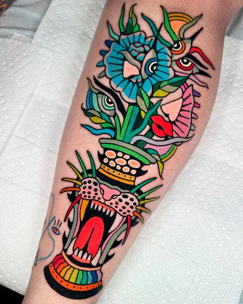 more pieces by me from 2025 • (IG: chidgeytattoos) • Austin, TX • Mirrored Perception