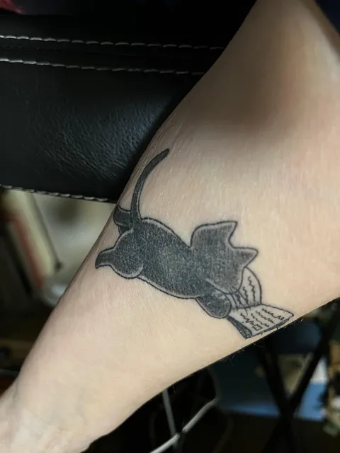 My first tattoo at 70!