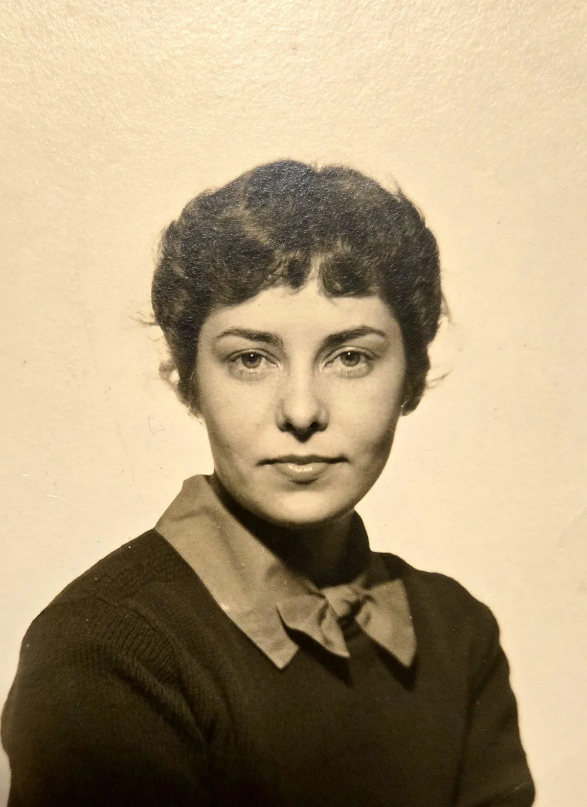 My sweet grandma's passport pboto. Mid-1930s