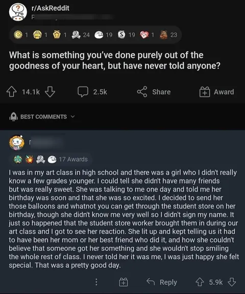 Making someone’s birthday special