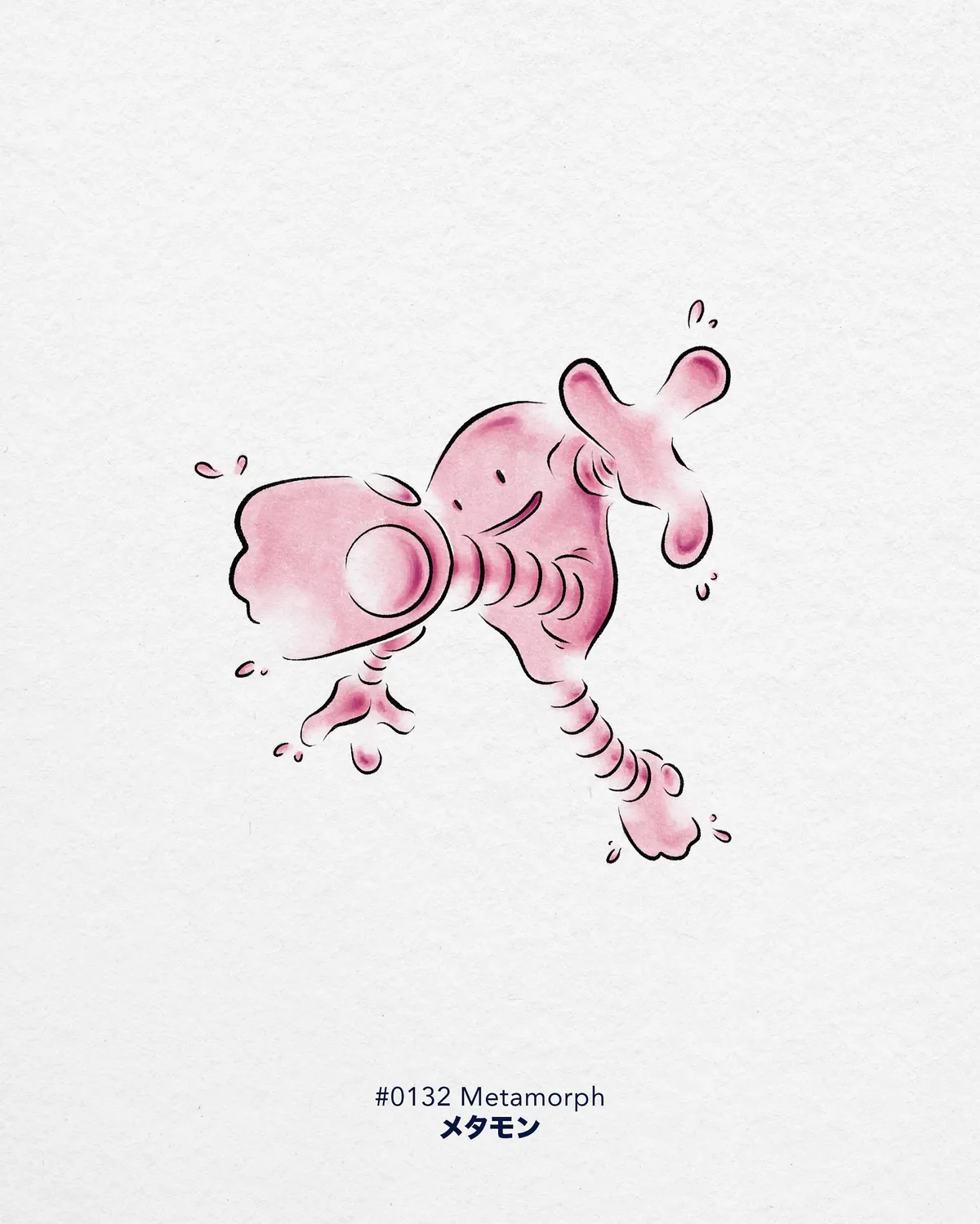 Pokemons in japanese traditional style