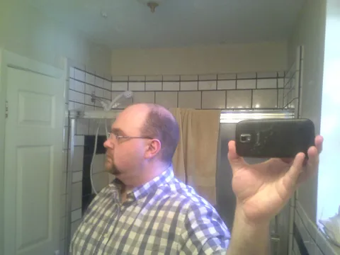 Going bald. Should I shave it or stick with a buzz cut?