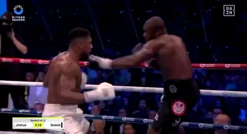 Daniel Dubois ends Anthony Joshua in the 5th round in front of 96,000 in Wembley