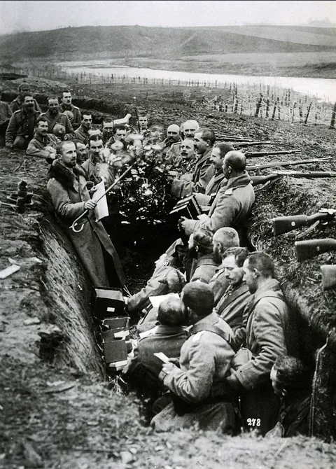 On this day, 111 years ago, during World War I, enemy soldiers laid down their weapons, shared food and songs, and reminded the world of our shared humanity - the Christmas Truce of 1914.
