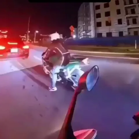 How not to ride a motorcycle