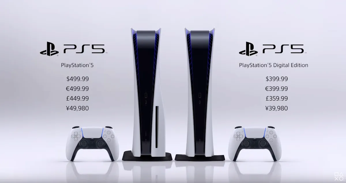 Confirmed: PlayStation 5 Disc $499 - PlayStation 5 Digital Edition $399