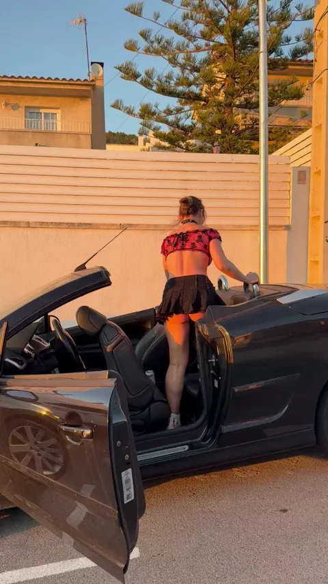 Grabbed a drink from my car… and flashed my plug to the street