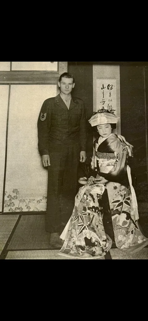 My grandparents, Tokyo, 1949