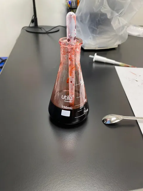 Blood spatter analysis day in my forensics class 😋