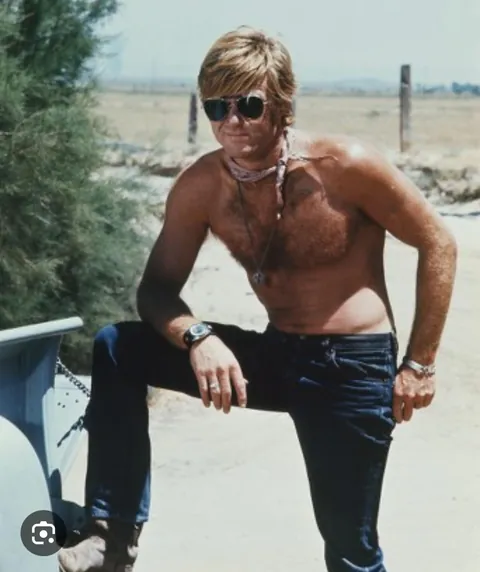 Robert Redford in younger days. Late 1950s.