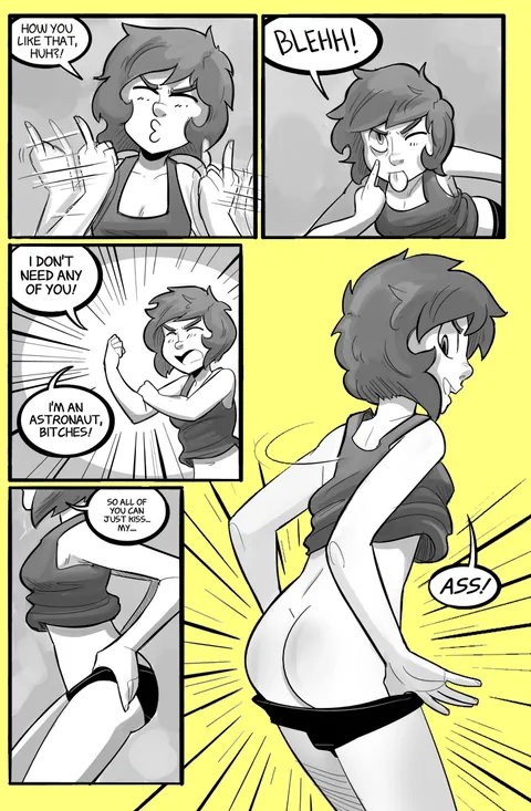 Everybody hates me for being autistic, so I escaped into orbit