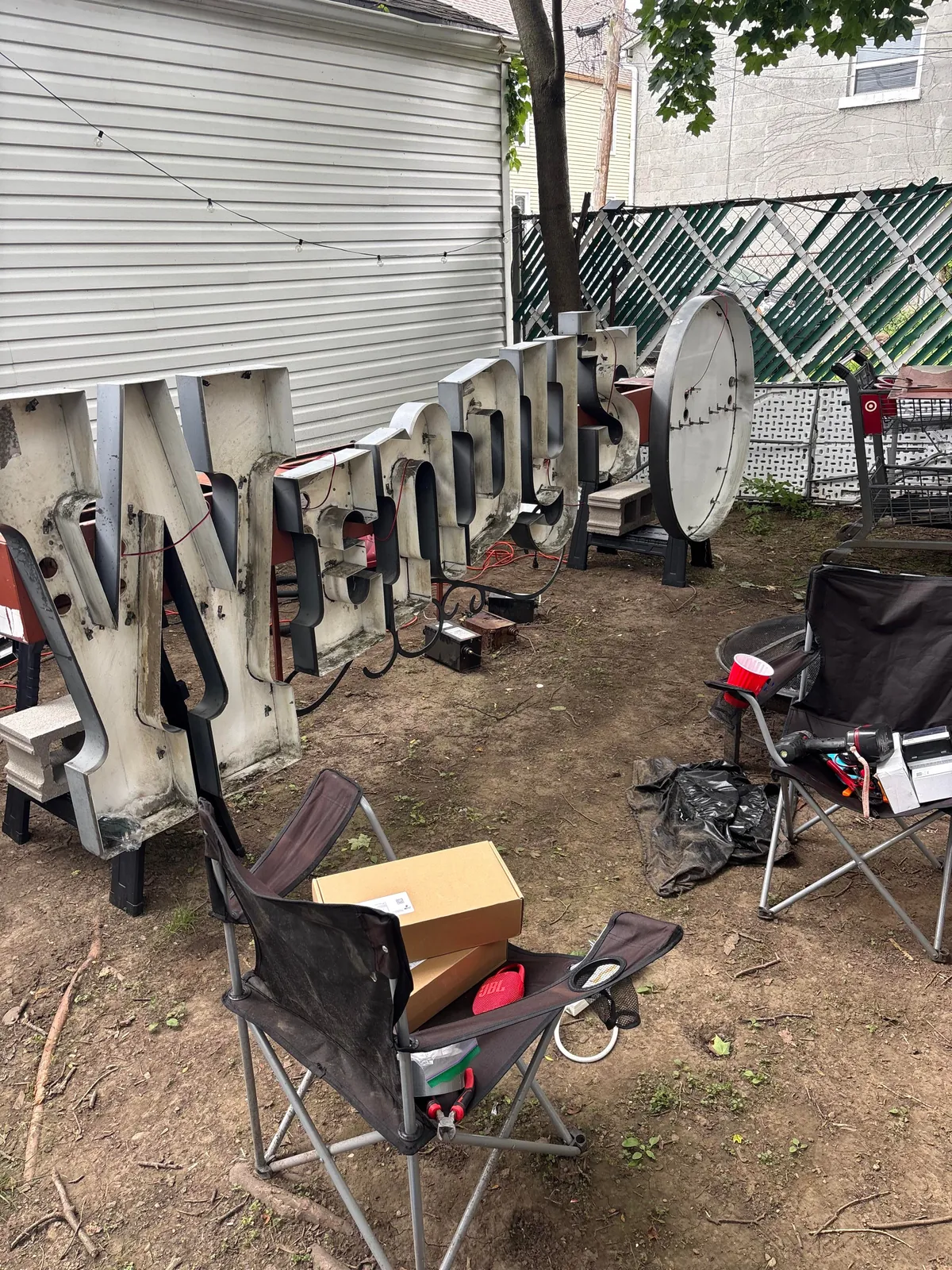 Update: 12ft Wendy’s Sign in Our College Backyard