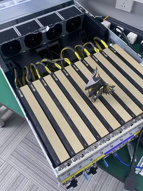 My company got an AI workstation with 10 H100 GPUs today.