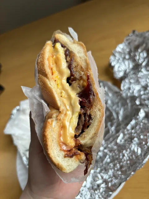 [I Ate] Bacon Egg &amp; Cheese on a roll “BEC” 