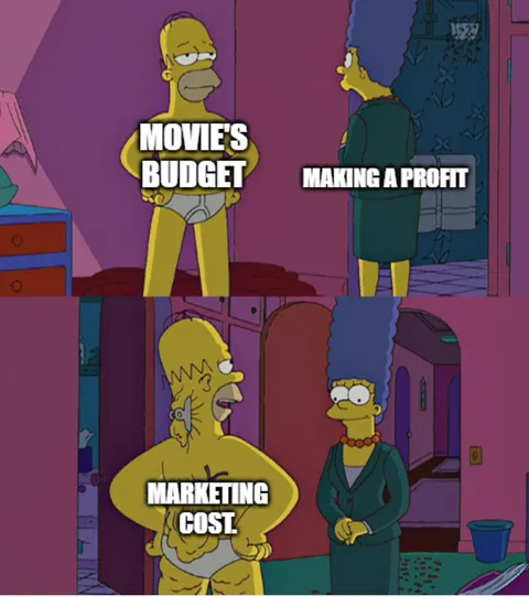 Marketing is expensive.