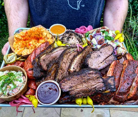 [Homemade] A big BBQ Platter