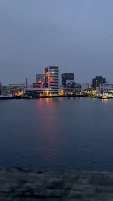 At 2:37am, Bodø/Glimt fans set off fireworks outside Tottenham's hotel ahead of the Europa League semi-final tonight