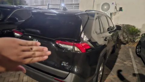 Three ICE Cars Taking Up The Three Electric Charging Spots At The Hotel