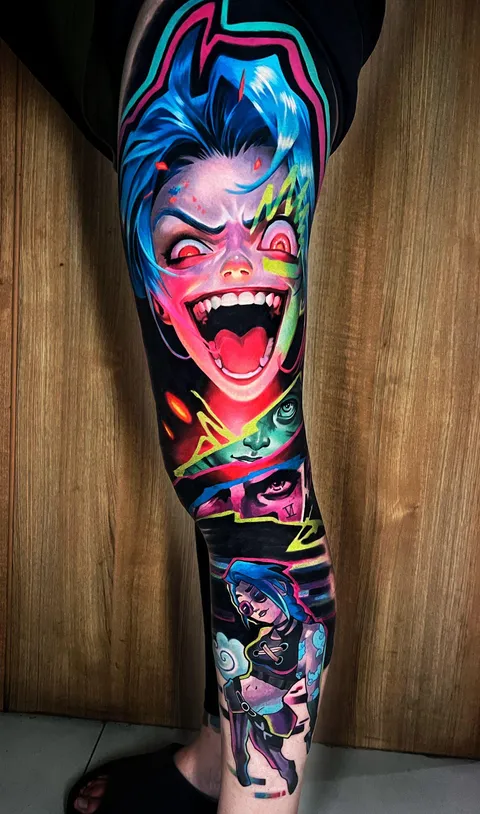 Janessa Palaming of Obsidian Tattoo Collective, from Quezon City, Philippines