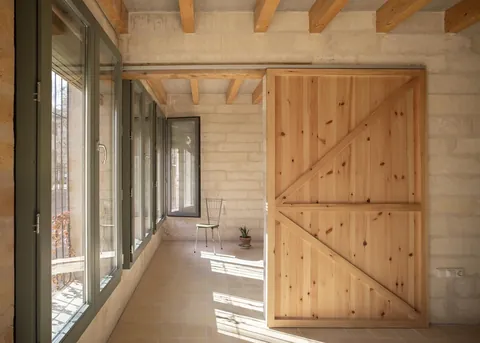 And now right across the street: 19 Social Housing Units in local Stone in Mallorca, Spain - 2023