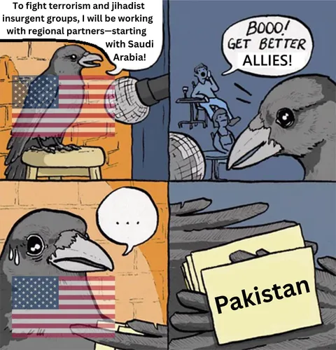 Partnering with the USSR to fight communism would have made more sense than this.